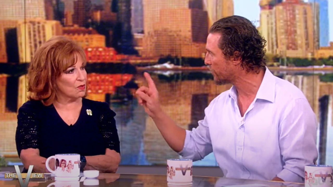 Matthew McConaughey SHUTS UP Joy Behar After She Asked This One ...